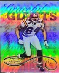Randy Moss #G2 Football Cards 2000 Topps Gold Label Graceful Giants