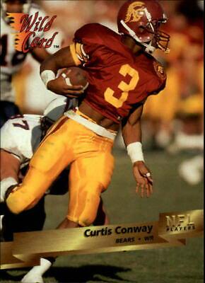 Curtis Conway #13 Football Cards 1993 Wild Card