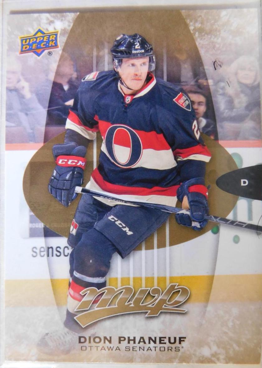 Dion Phaneuf #76 Hockey Cards 2016 Upper Deck MVP