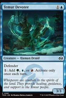 Temur Devotee