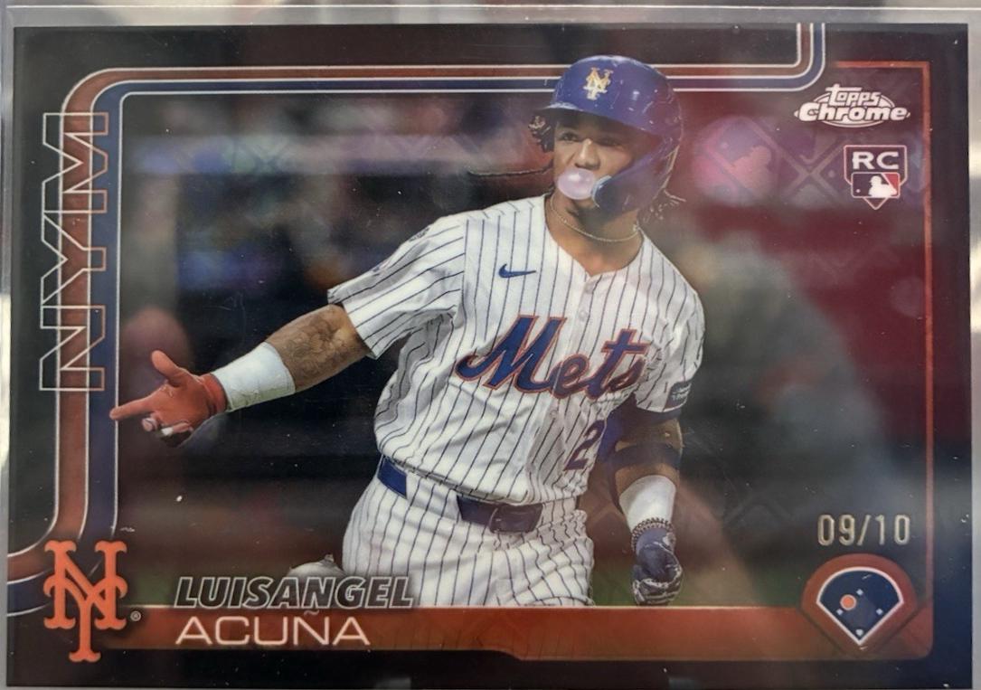 Luisangel Acuna [Black Refractor Image Variation] #56