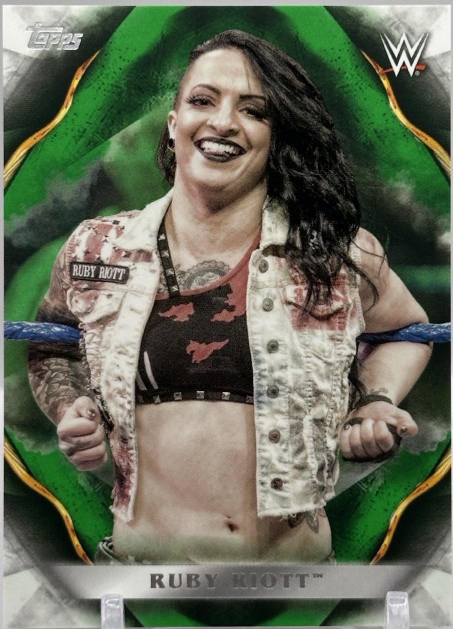 Ruby Riott [Green] #58 Prices | 2019 Topps WWE Undisputed | Wrestling Cards