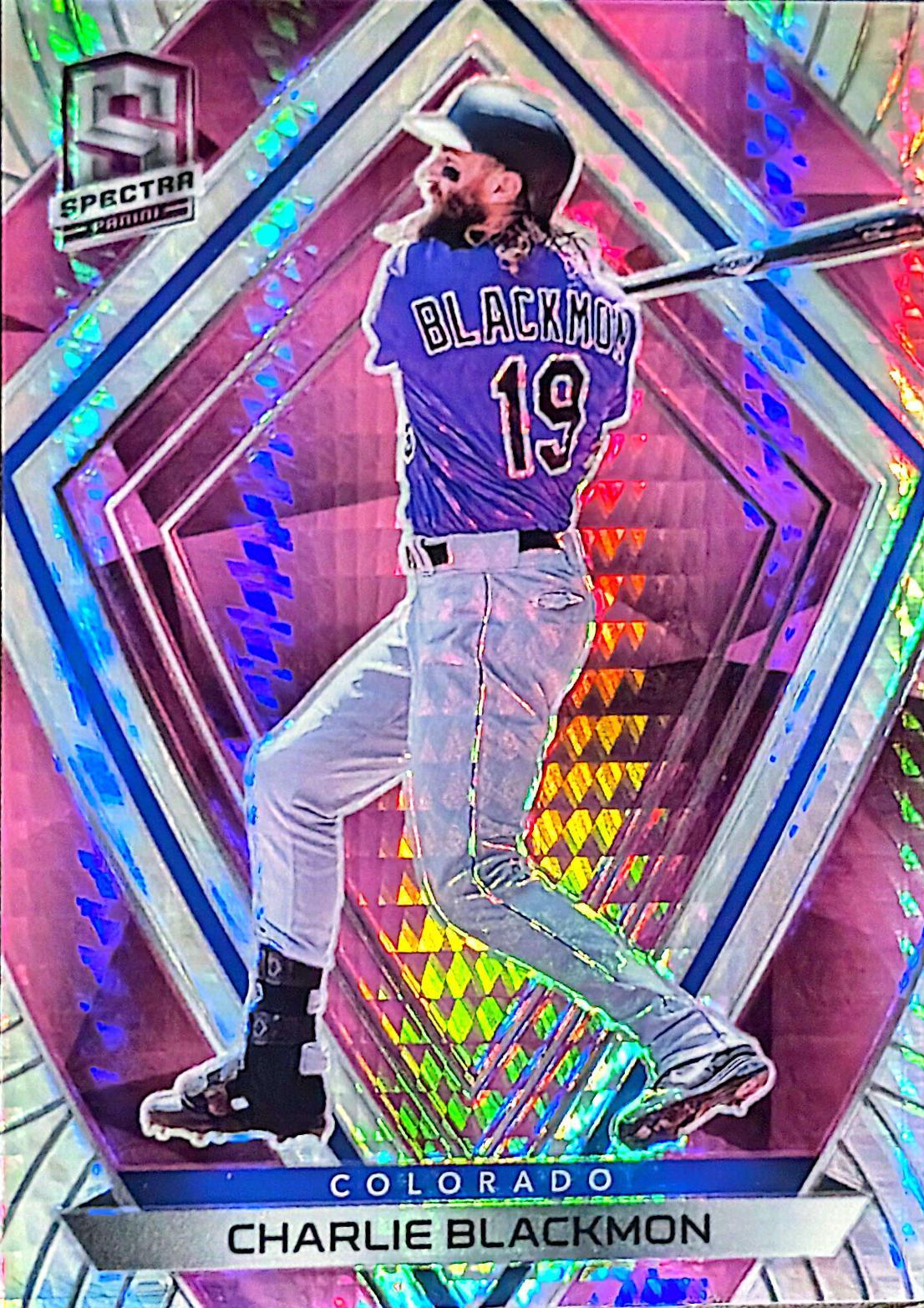 Charlie Blackmon #97 2020 Panini Chronicles Baseball Spectra