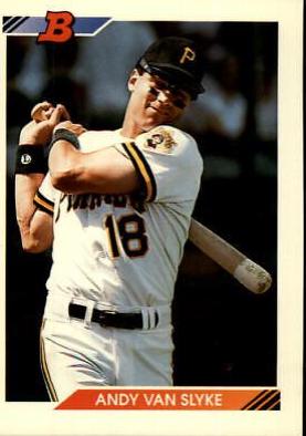 Andy Van Slyke #35 Baseball Cards 1992 Bowman