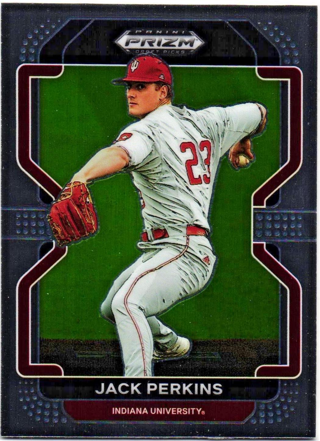 Jack Perkins #PDP154 Baseball Cards 2022 Panini Prizm Draft Picks
