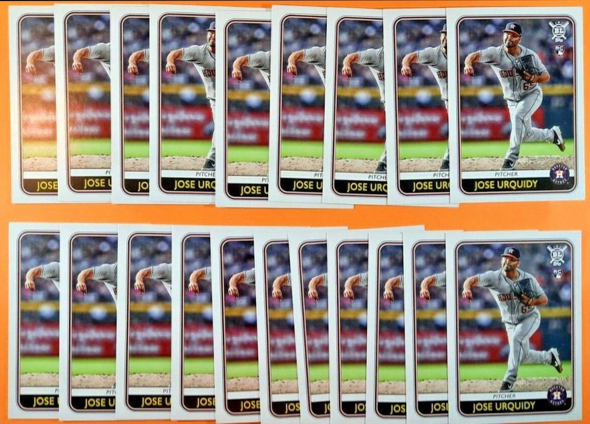 Jose Urquidy #8 Baseball Cards 2020 Topps Big League