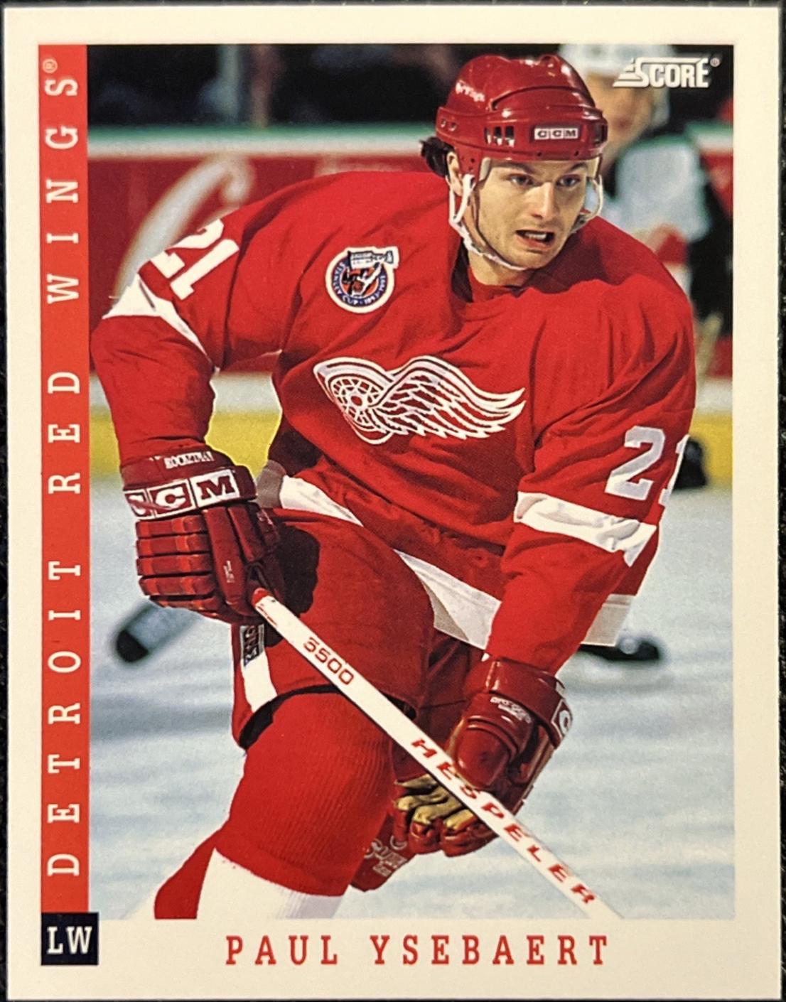 Paul Ysebaert #239 1993 Score Canadian Hockey