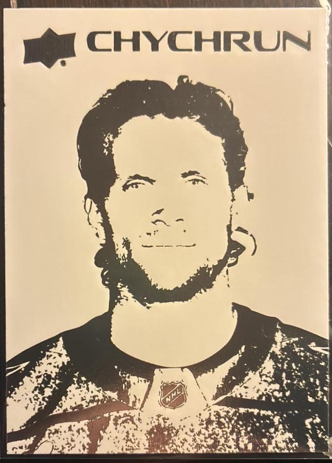 Jakob Chychrun #ST-42 2026 Upper Deck Stencils Hockey