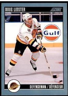 Doug Lidster #124 1992 Score Canadian Hockey