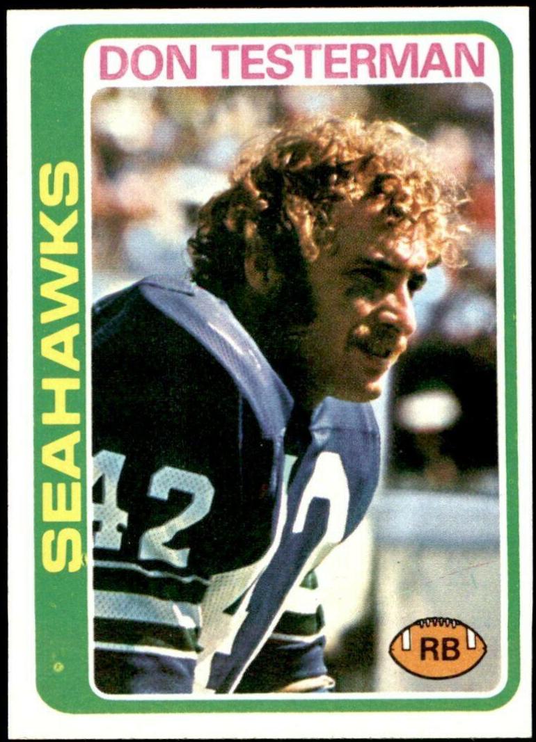 Don Testerman #219 Football Cards 1978 Topps