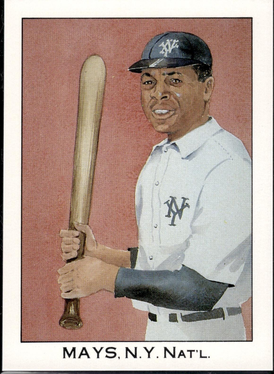 Willie Mays #12 1989 Franklin Caramel Series Two Baseball