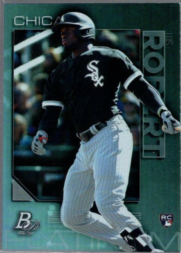 Luis Robert #29 Baseball Cards 2020 Bowman Platinum