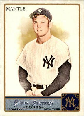 Mickey Mantle #7 Baseball Cards 2011 Topps Allen & Ginter