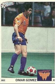 Omar Gomez #2 Soccer Cards 1991 Soccer Shots MSL