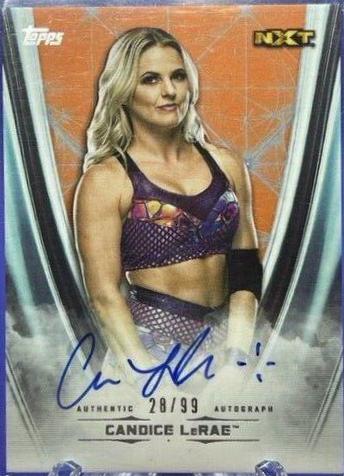 Candice LeRae #A-CL Wrestling Cards 2020 Topps WWE Undisputed Autographs