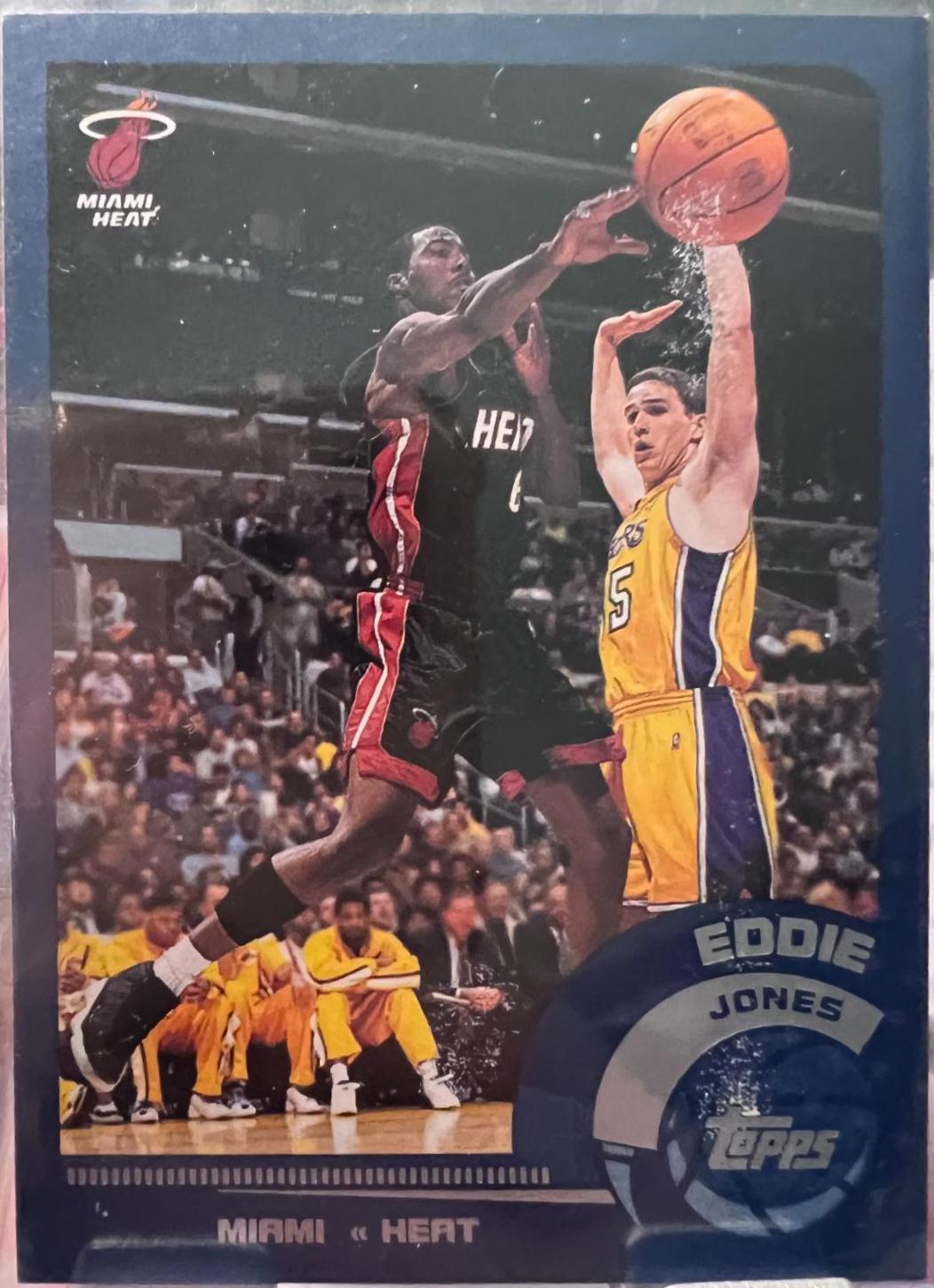 Eddie Jones #27 Basketball Cards 2001 Topps