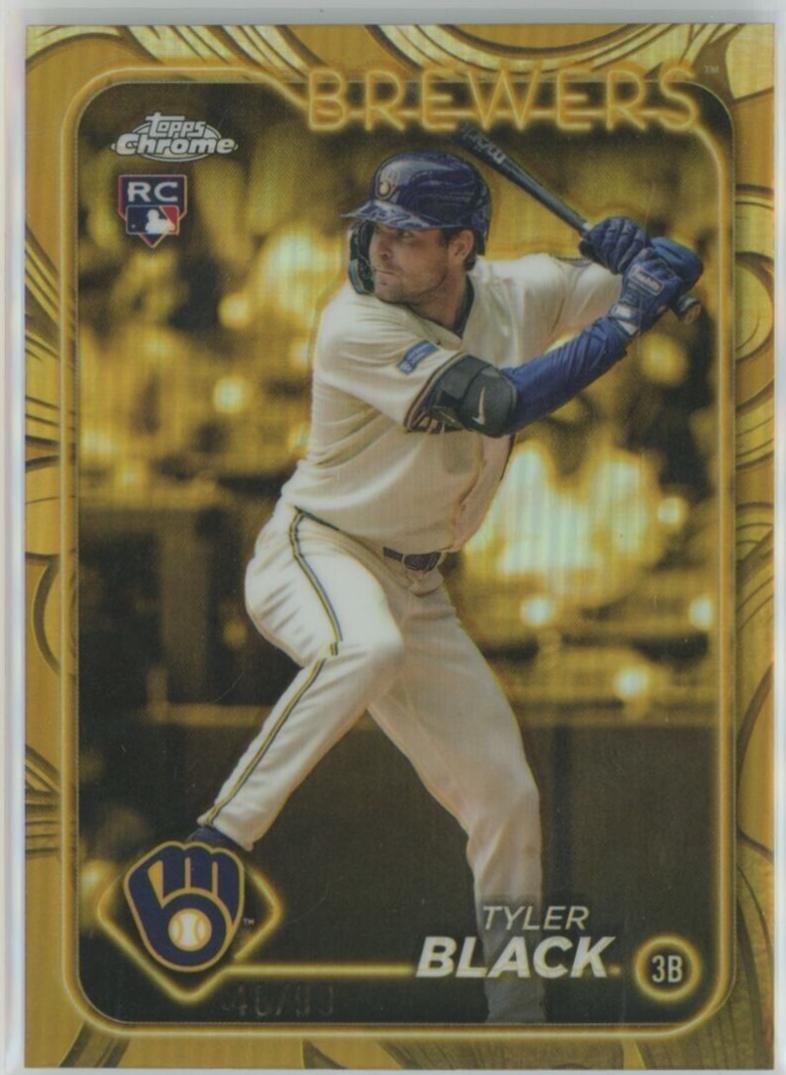 Tyler Black #26 Baseball Cards 2024 Topps Gilded Collection