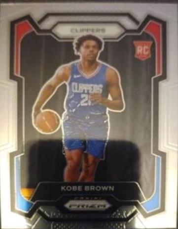 Kobe Brown #144 Basketball Cards 2023 Panini Prizm