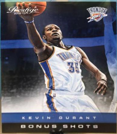 Kevin Durant #41 Basketball Cards 2012 Panini Prestige