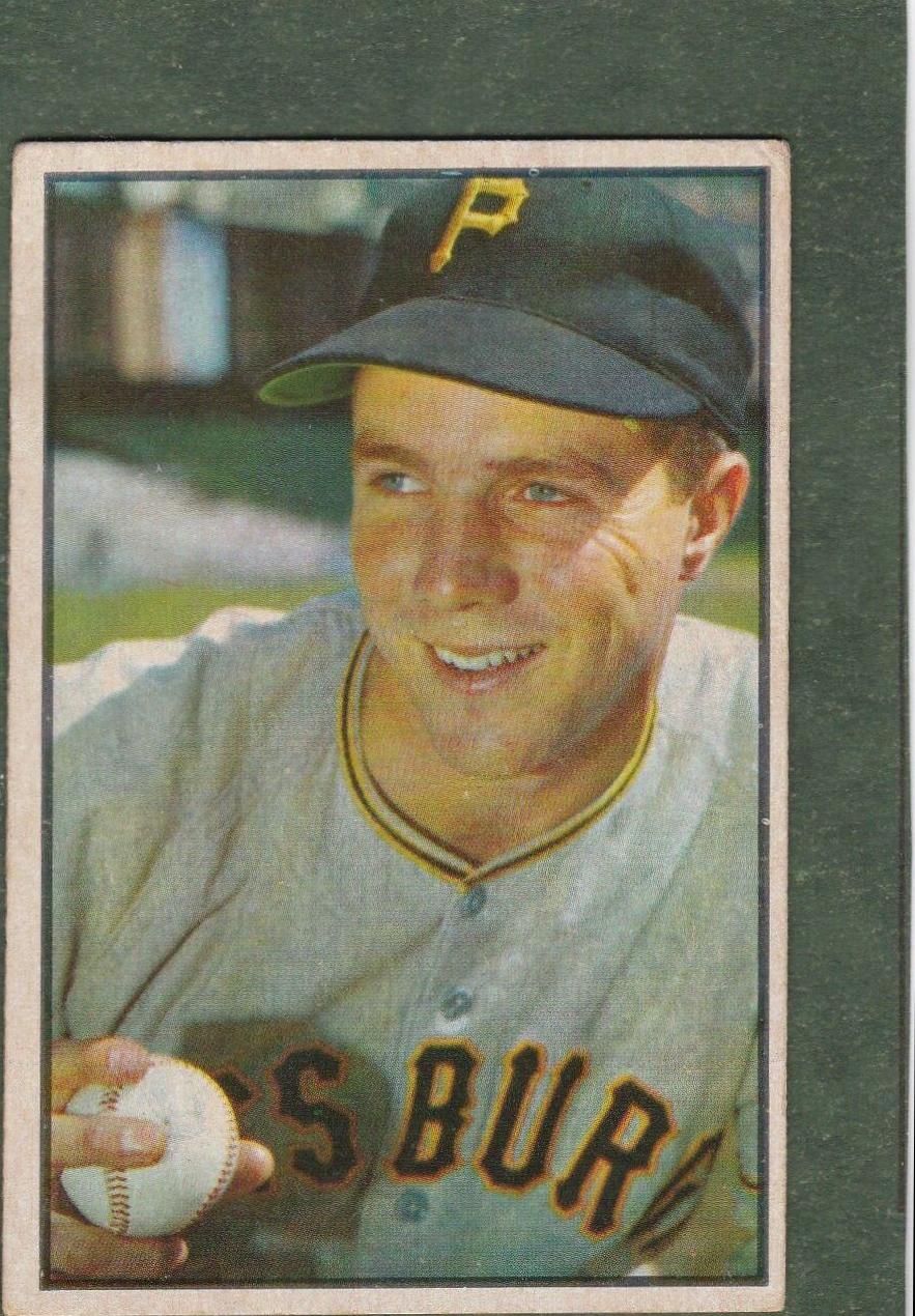 Bob Friend #16 Baseball Cards 1953 Bowman Color