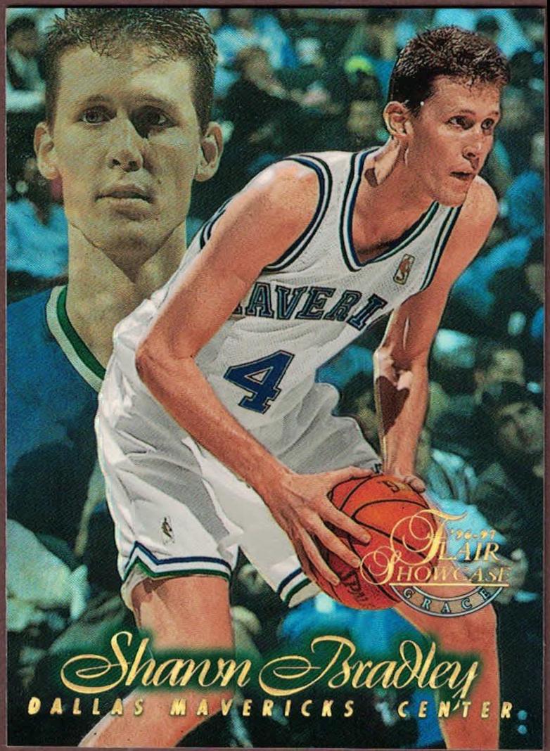 SHAWN BRADLEY #1-87 Basketball Cards 1996 Flair Showcase
