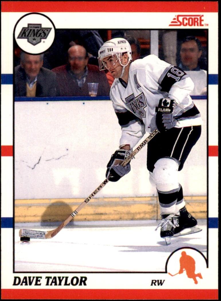 Dave Taylor #166 1990 Score Canadian Hockey
