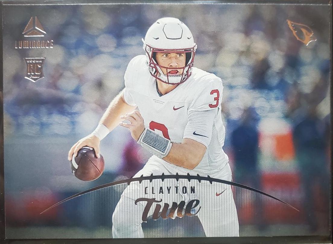 Clayton Tune #196 2023 Panini Luminance Football