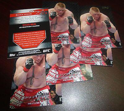 Brock Lesnar #32 Ufc Cards 2011 Topps UFC Title Shot
