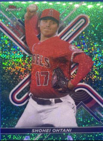 Shohei Ohtani [Green Speckle Refractor] #28 Prices | 2022 Topps
