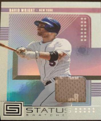 David Wright #SS-DW Baseball Cards 2023 Panini Chronicles Status Swatches