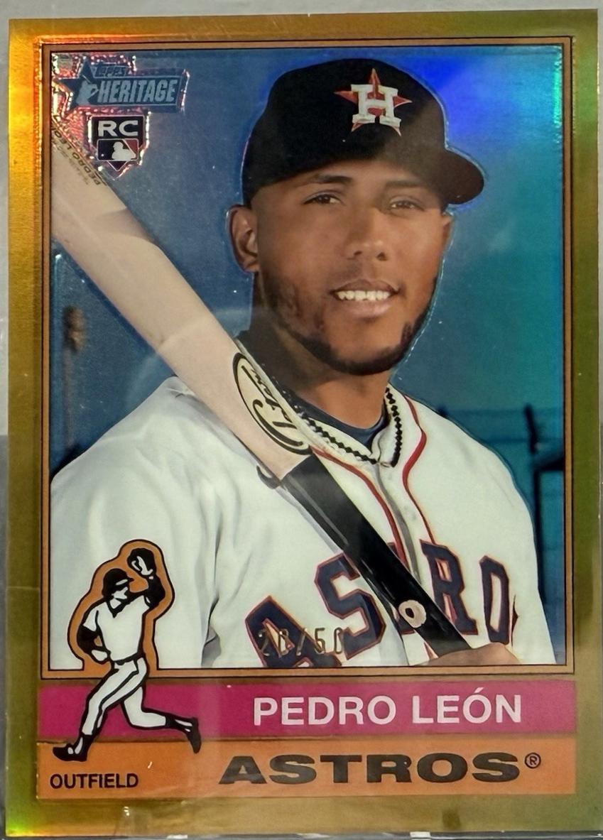 Pedro Leon [Gold Chrome Variation] #271