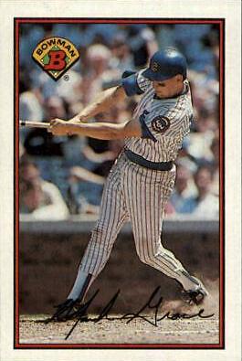 Mark Grace #291 Baseball Cards 1989 Bowman