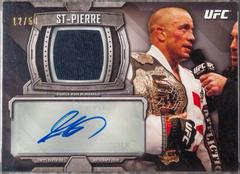 Georges St Pierre #KAR-GS Ufc Cards 2014 Topps UFC Knockout Autograph Relics Prices