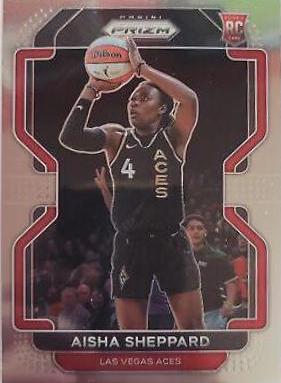 Aisha Sheppard #105 Basketball Cards 2022 Panini Prizm WNBA
