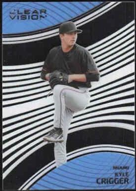Kyle Crigger #9 2023 Panini Chronicles Baseball Clear Vision