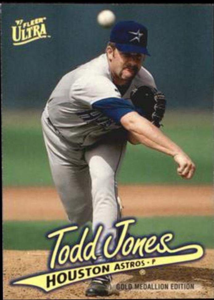 Todd Jones #G208 Baseball Cards 1997 Ultra Gold Medallion