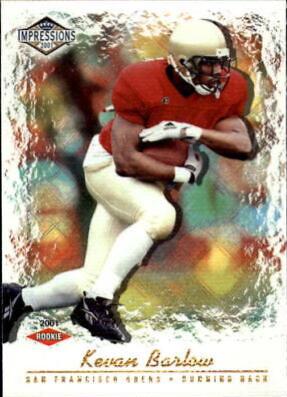 Kevan Barlow #204 2001 Pacific Impressions Football