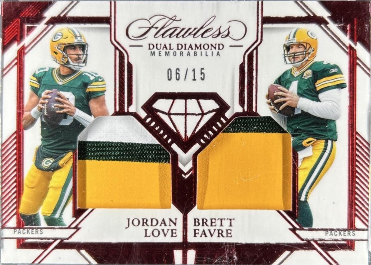 Jordan Love / Brett Favre [Ruby] #9