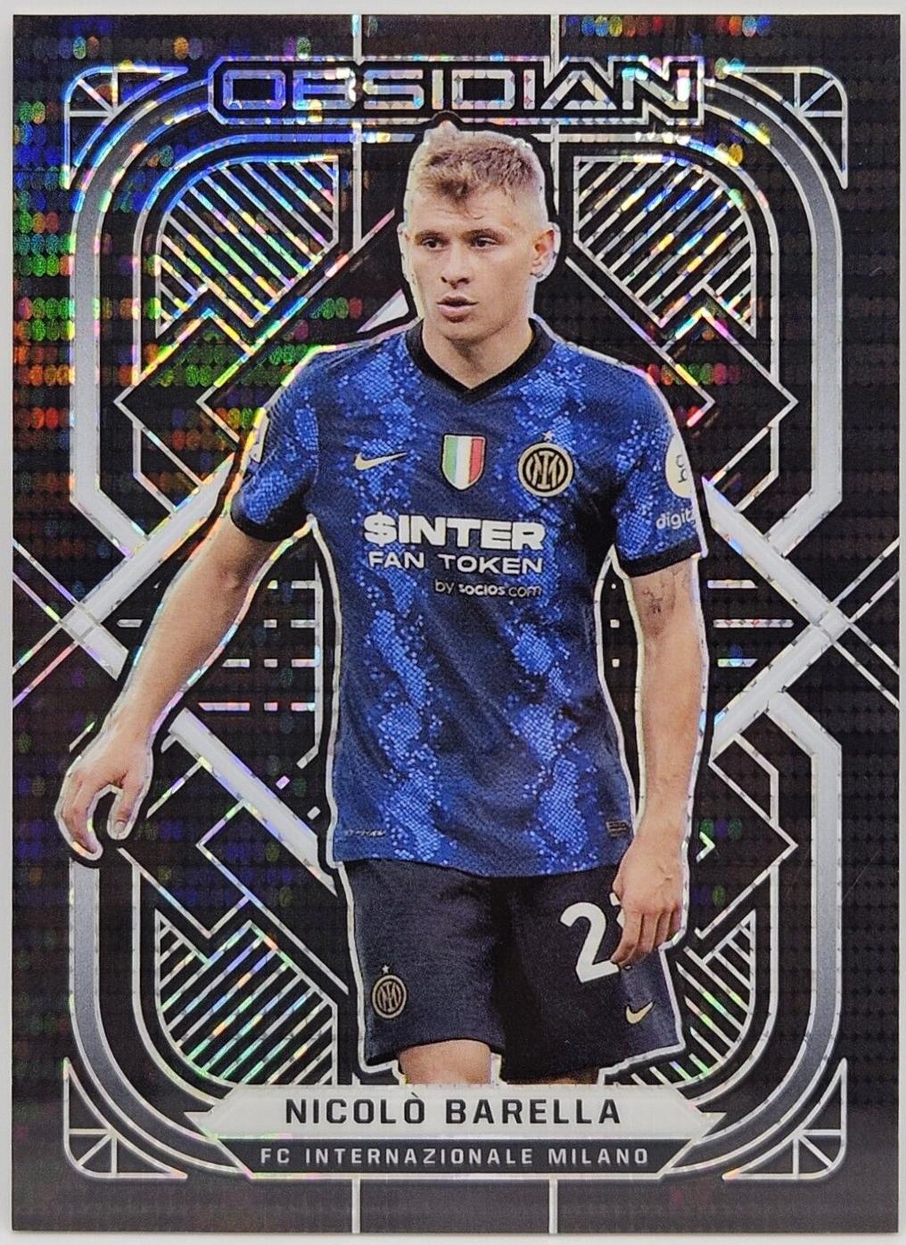 Nicolo Barella [Electric Etch White Pulsar] #107 Prices | 2021 Panini ...