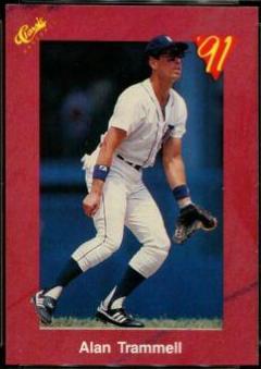 Alan Trammell #T96 1991 Classic Four Sport Baseball