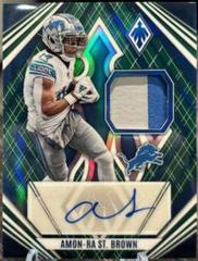 Amon Ra St. Brown [Autograph Green] #64 Prices | 2023 Panini