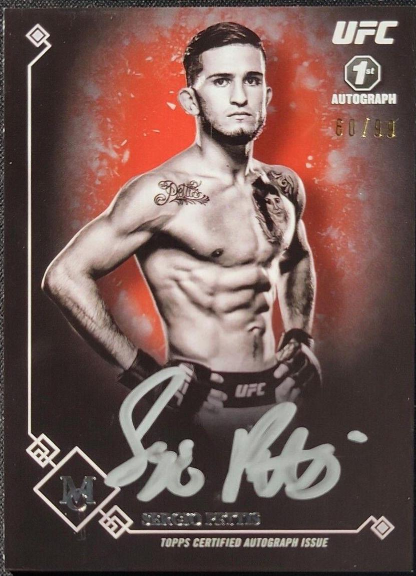 Sergio Pettis #MA-SE Ufc Cards 2017 Topps UFC Museum Collection Autographs