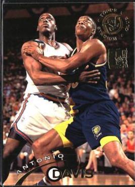Antonio Davis #121 Basketball Cards 1994 Stadium Club