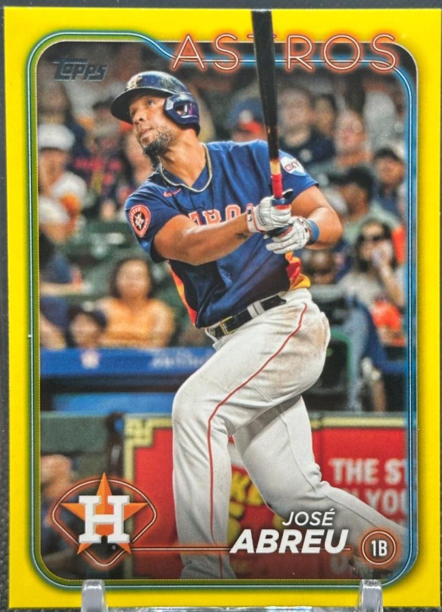 Jose Abreu [Yellow] (2024 Topps)