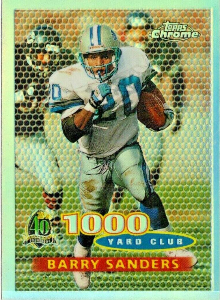 Barry Sanders [Refractor] #51
