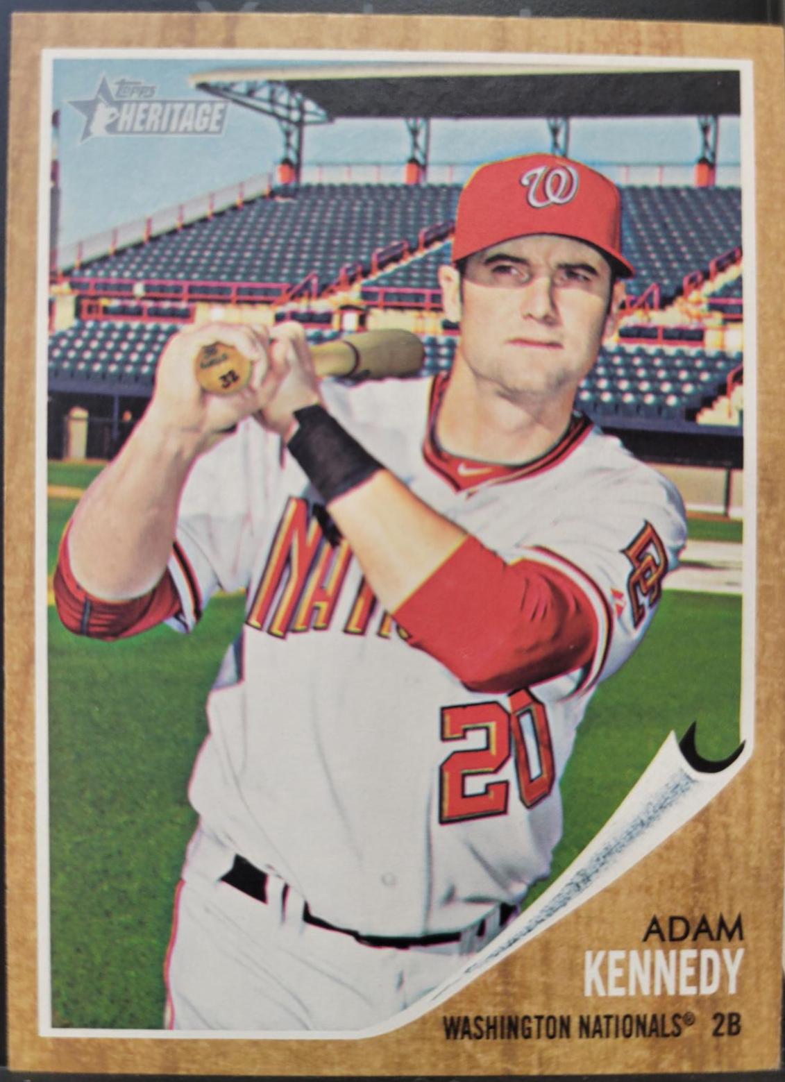 Adam Kennedy #27 Baseball Cards 2011 Topps Heritage