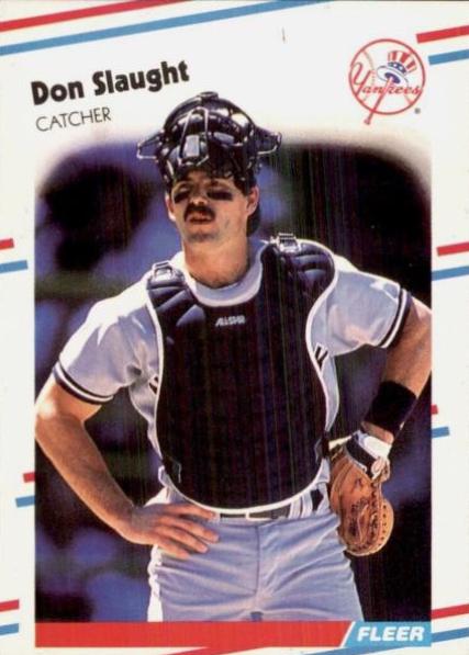 Don Slaught #U-51 1988 Fleer Update Baseball