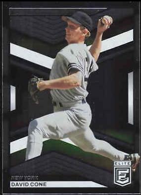 David Cone #2 Baseball Cards 2023 Panini Chronicles Elite