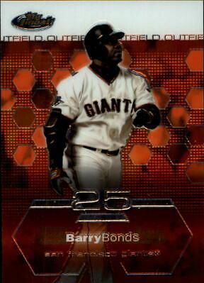 Barry Bonds #20 Baseball Cards 2003 Finest