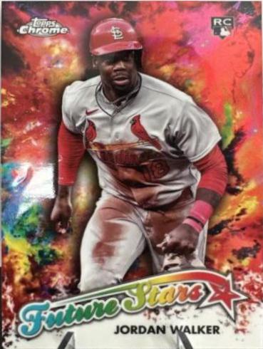 Jordan Walker #FSU-7 Baseball Cards 2023 Topps Chrome Update Future Stars